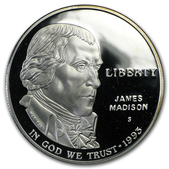 1993-S Bill of Rights $1 Silver Commem Proof (Capsule Only) 1993-S Bill of Rights $1 Silver Commem Proof (Capsule Only)